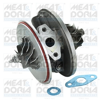 Core assembly, turbocharger